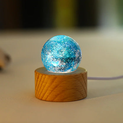 Glass Bead Crystal Ball – Sparkling Energy for All Signs