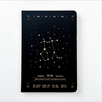 Vintage Zodiac Journal – 192 Pages for Star Sign Magic