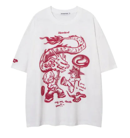 Zodiac Dragon Tee – Bold Streetwear Astrology Shirt 🔥