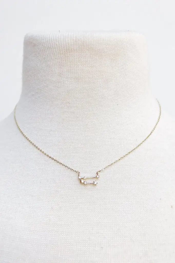 Zodiac Necklace – Gold Constellation Pendant Gift ✨