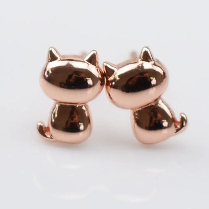 925 Silver Zodiac Cat Earrings – Hypoallergenic & Stylish