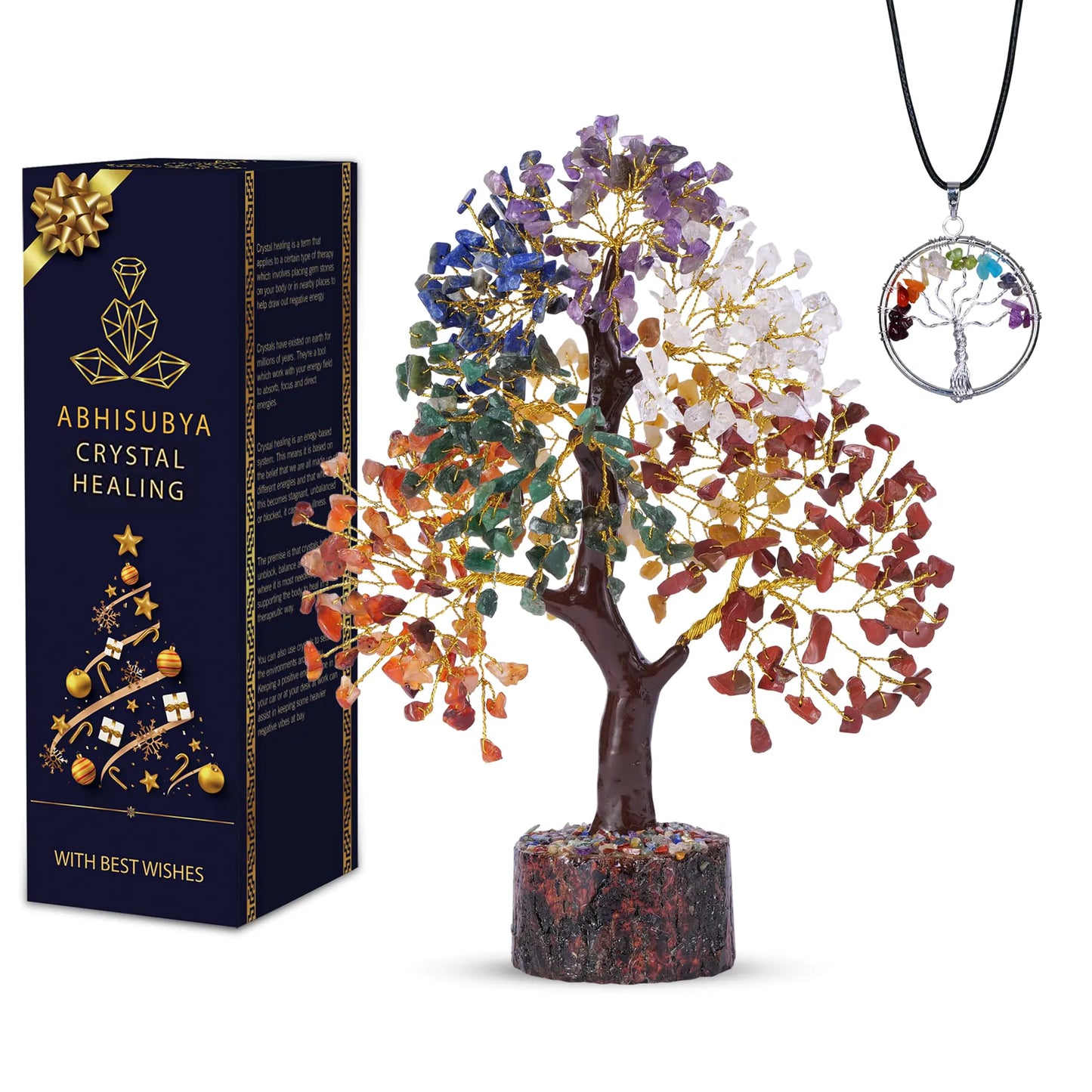 Chakra Tree of Life – Crystal Money Tree for Positive Energy