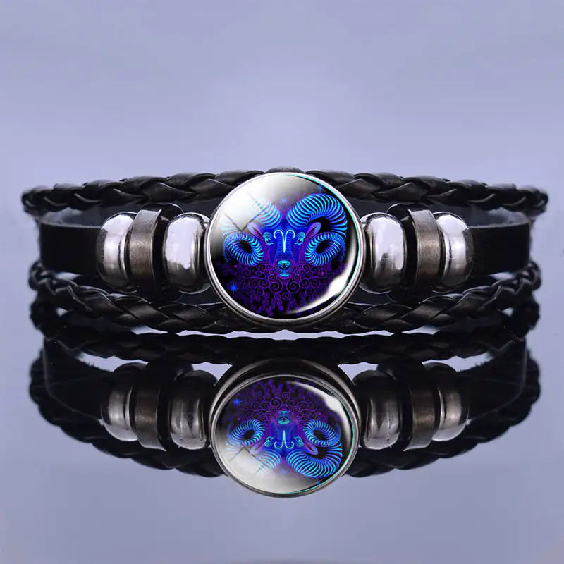 Zodiac Guardian Bracelet – Spiritual Astrological Gift 🔮