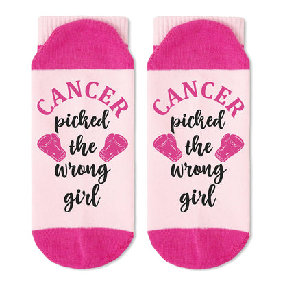 Cancer Survivor Socks – Funny Gift for Strong Women 💪🧦