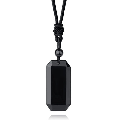 Men’s Obsidian Necklace – Protective Energy Jewelry