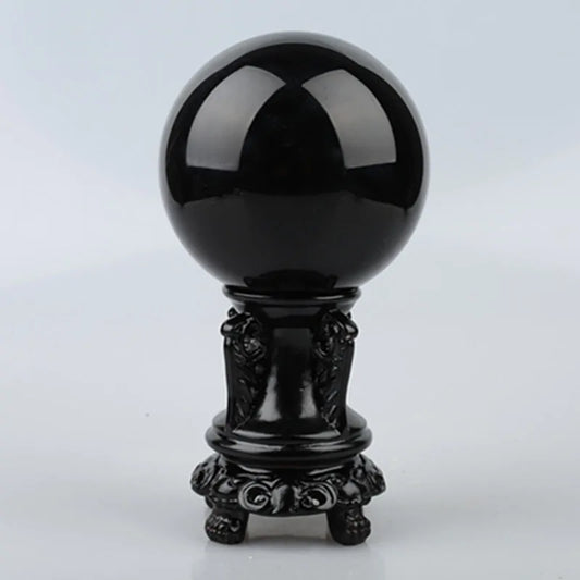 Obsidian Crystal Ball – Protection & Clarity for All Signs