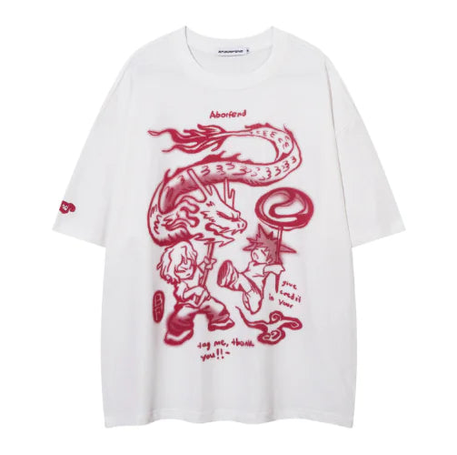 Zodiac Dragon Tee – Bold Streetwear Astrology Shirt 🔥