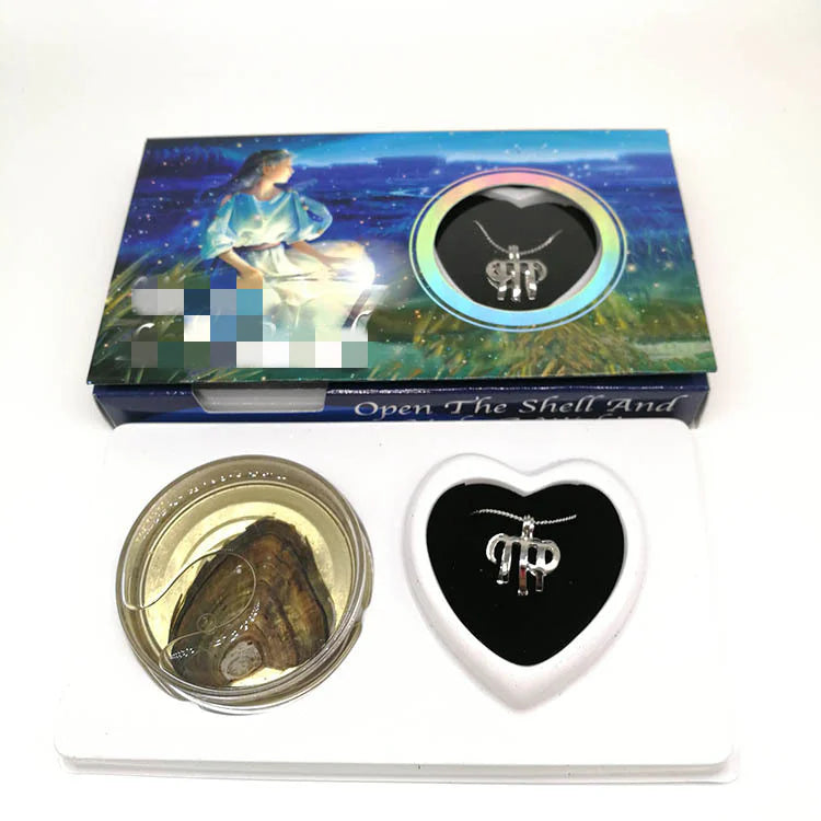 Zodiac Pearl Necklace DIY Kit – Clam & Constellation Gift 💫