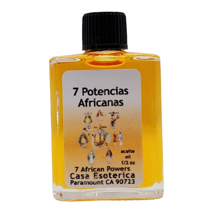 🌍 7 African Powers Oil – Strength & Positive Energy Ritual Blend