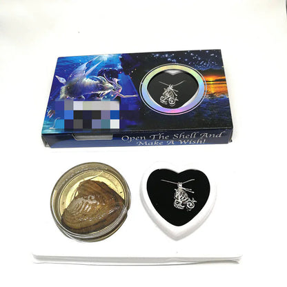 Zodiac Pearl Necklace DIY Kit – Clam & Constellation Gift 💫