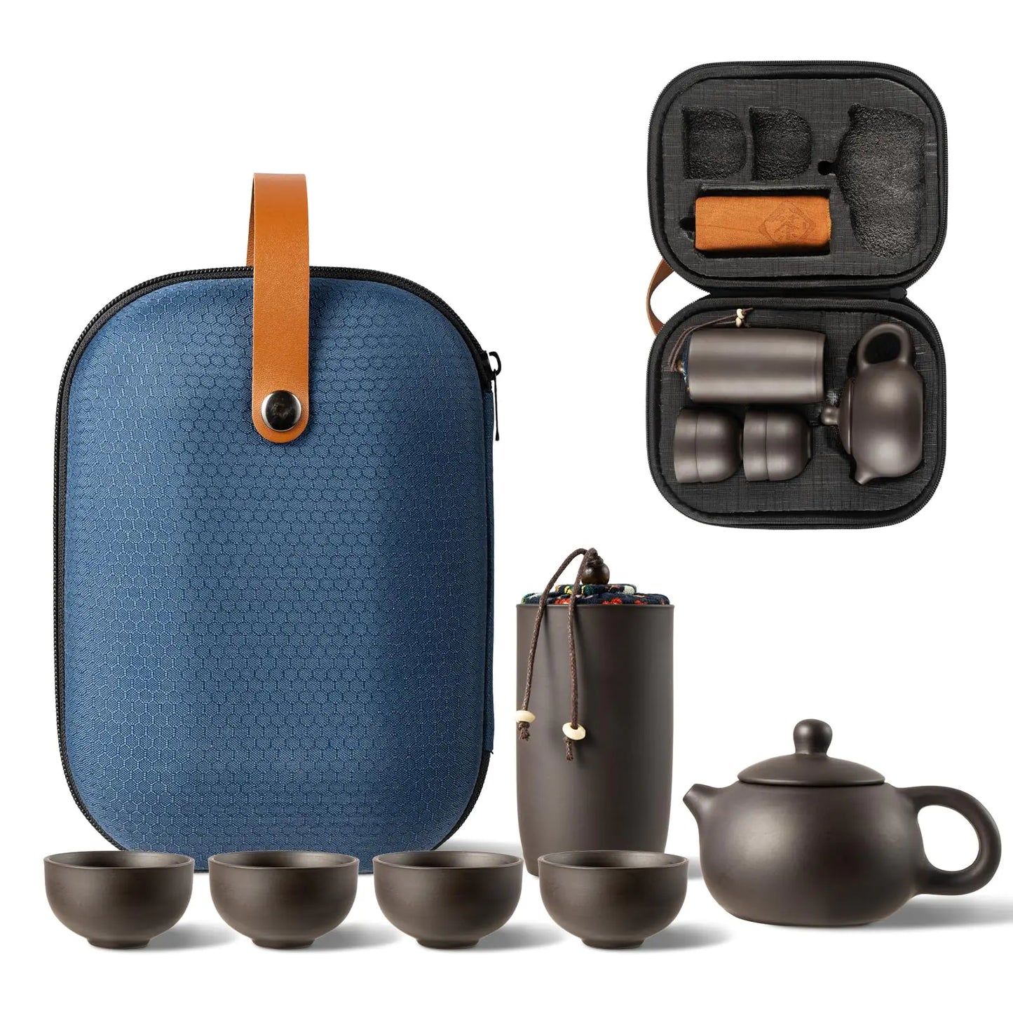 Zodiac-Inspired Gongfu Tea Set – Travel Ritual Kit