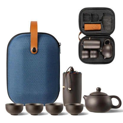 Zodiac-Inspired Gongfu Tea Set – Travel Ritual Kit