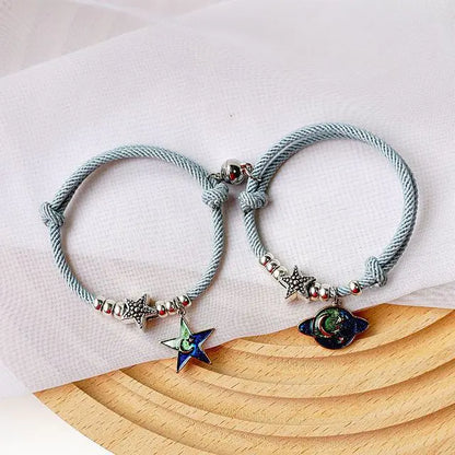 Magnetic Couple Bracelets – Natural Stone Love Gift 💫