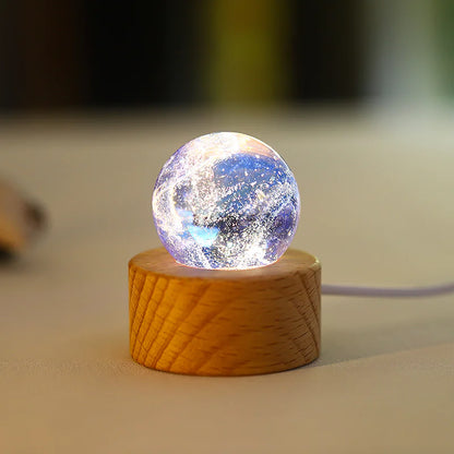 Glass Bead Crystal Ball – Sparkling Energy for All Signs