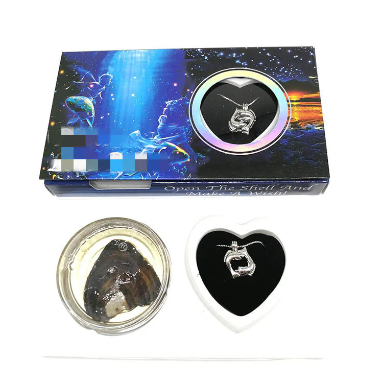 Zodiac Pearl Necklace DIY Kit – Clam & Constellation Gift 💫