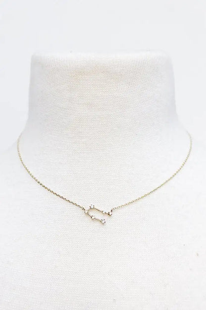 Zodiac Necklace – Gold Constellation Pendant Gift ✨