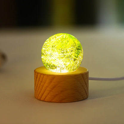 Glass Bead Crystal Ball – Sparkling Energy for All Signs