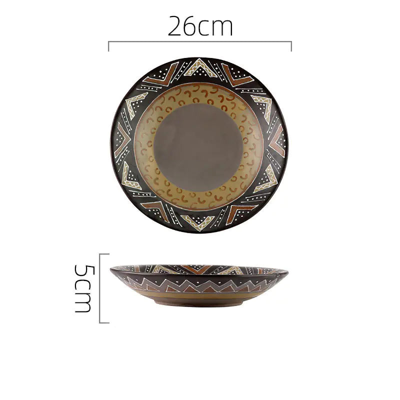 Zodiac Stoneware Plate – Mindful Dining for All Signs