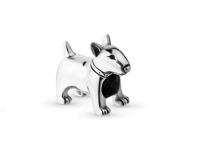 Zodiac Dog Sterling Silver Charm – DIY Pendant Bead