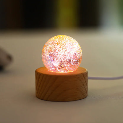 Glass Bead Crystal Ball – Sparkling Energy for All Signs