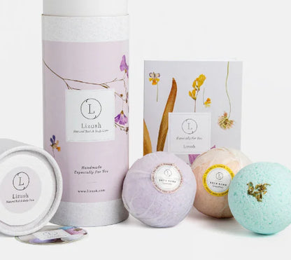 Astrology Spa Gift Set – Zodiac-Inspired Bath Bomb Trio