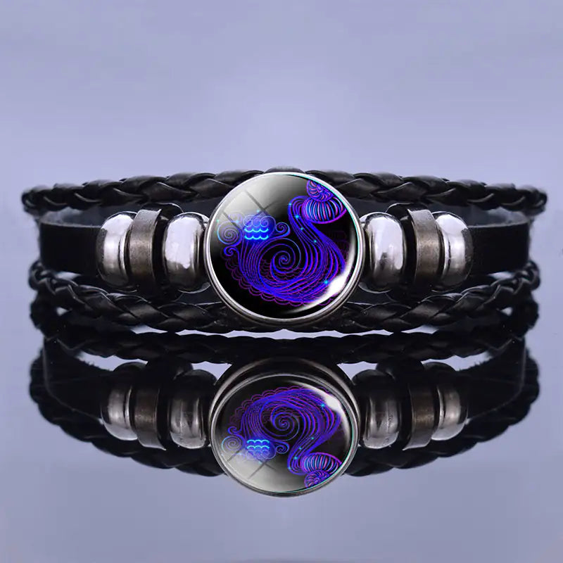 Zodiac Guardian Bracelet – Spiritual Astrological Gift 🔮