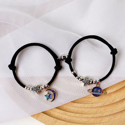 Magnetic Couple Bracelets – Natural Stone Love Gift 💫