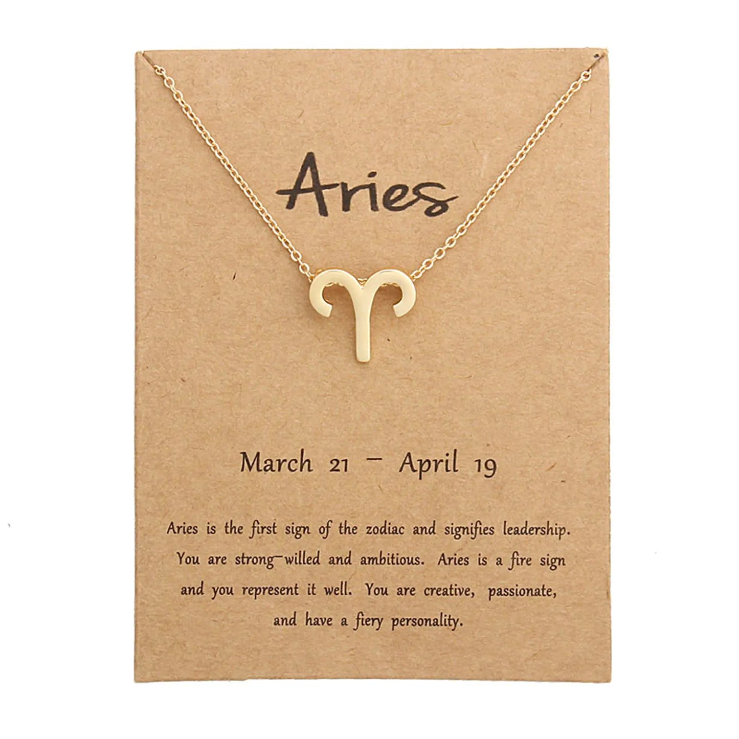 Aries Zodiac Silver Pendant – Bold Fire Sign Gift 🔥✨