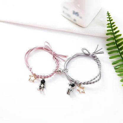 Magnetic Couple Bracelets – Natural Stone Love Gift 💫