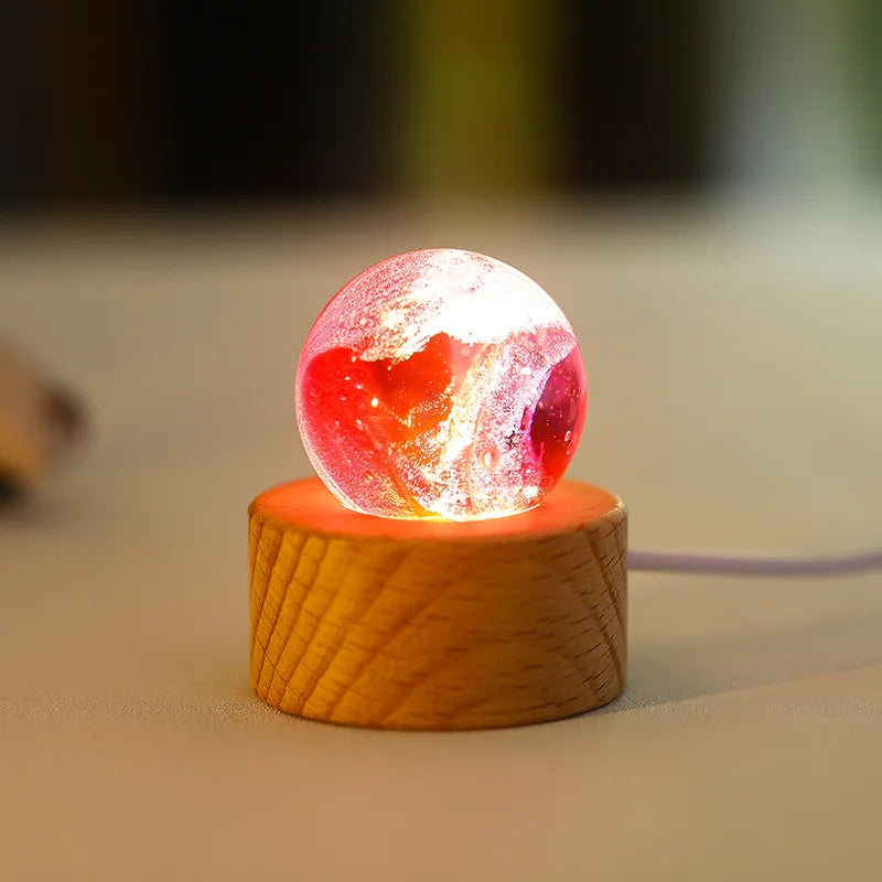 Glass Bead Crystal Ball – Sparkling Energy for All Signs